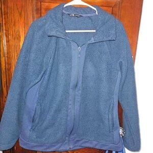 The North Face Women's Blue Teddy Jacket